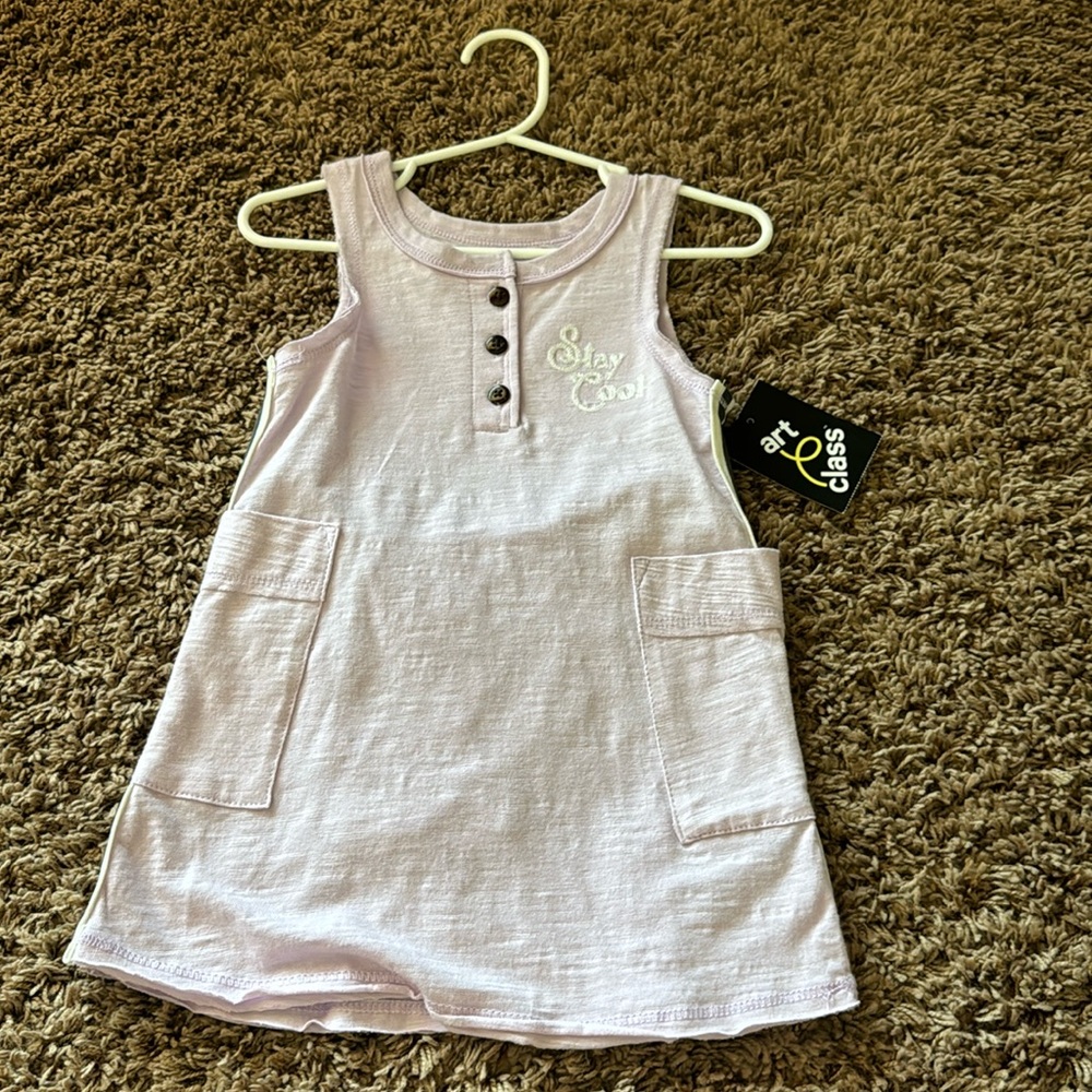NWT. Art Class 18 m. Light purple Dress and bloomers.